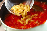 マカロニ入りトマト煮の作り方7