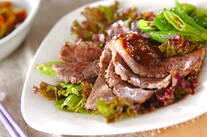 焼き肉サラダ仕立て