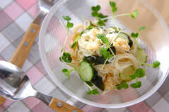 素麺サラダ
