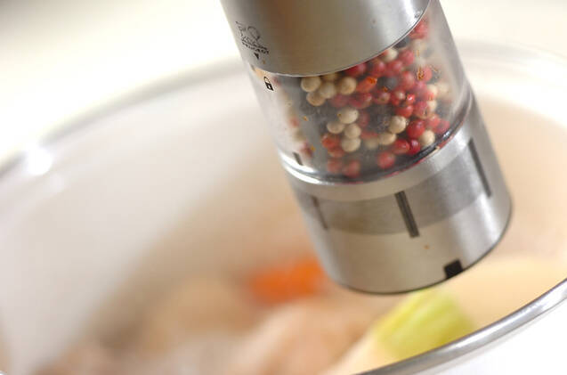 カブと鶏のポトフの作り方の手順6