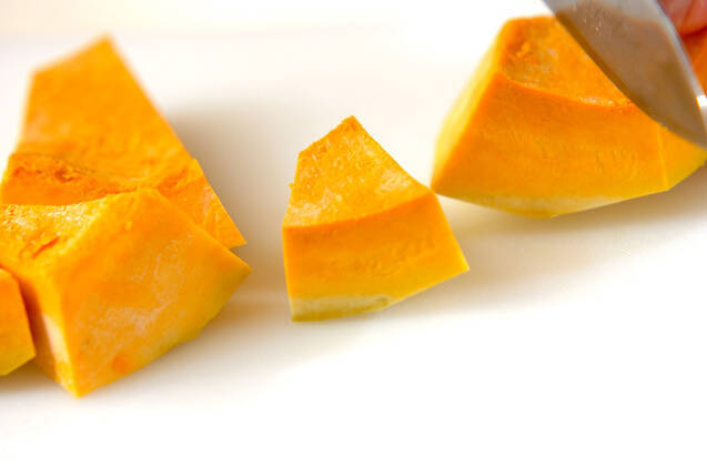 カボチャのコックリ煮の作り方の手順1