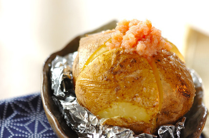 明太子バターのせベイクドポテト