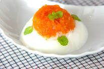 ニンジンのミルクゼリー