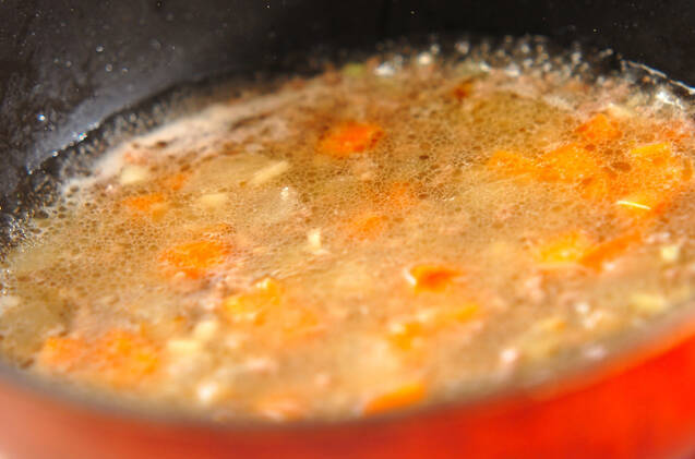 新ジャガのカレー煮の作り方の手順7