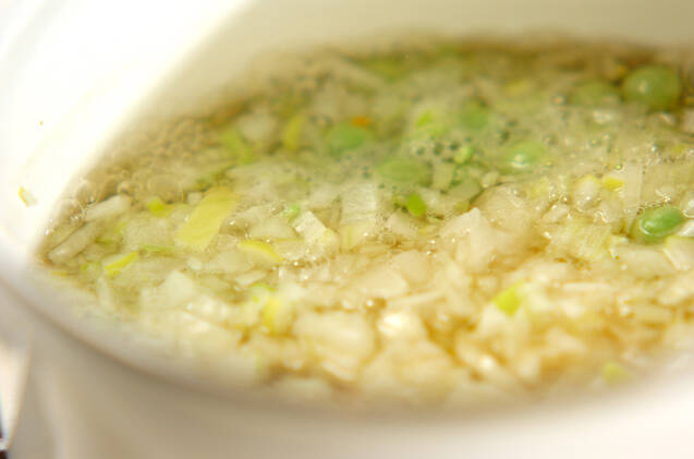 エンドウ豆のスープの作り方の手順3
