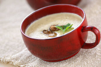 カキのポタージュスープ