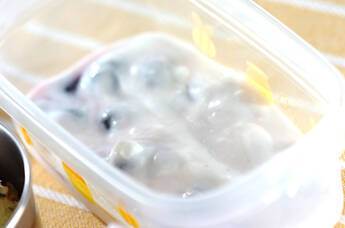 ブルーベリーヨーグルト