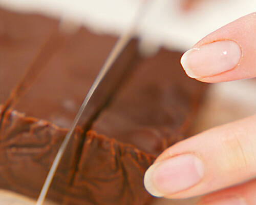 白と黒の生チョコレートの作り方の手順6