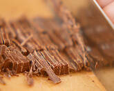 白と黒の生チョコレートの下準備2