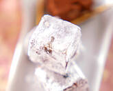 白と黒の生チョコレート