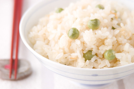 エンドウ豆ご飯