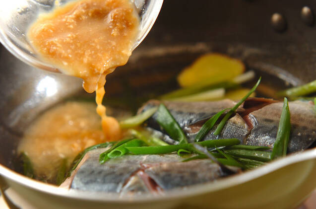 サバのみそ煮の作り方の手順7