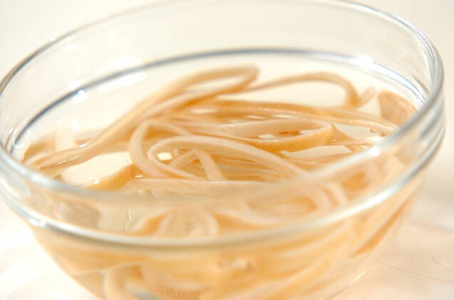 板麩の甘酢和えの作り方の手順1