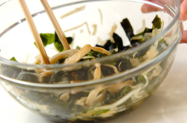 板麩の甘酢和えの作り方の手順4