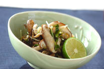 キノコのみぞれ和え