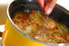 春キャベツとウインナーのカレースープの作り方の手順4
