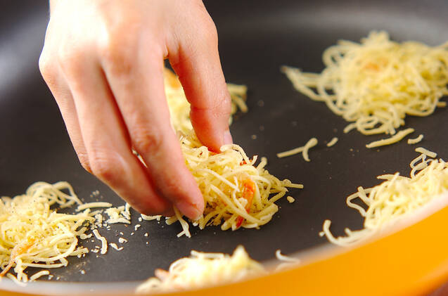 チーズのチュイルの作り方の手順2