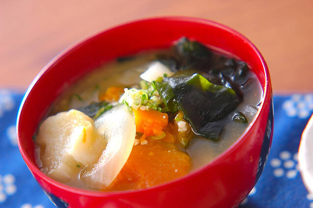 カボチャのみそ汁