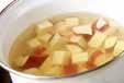 サツマイモのみそ汁の作り方4
