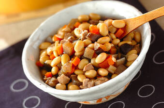 我が家の定番!大豆の五目煮