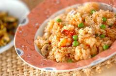 エビのケチャップ炊き込みご飯