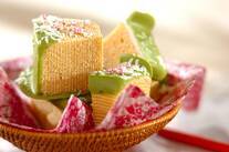 ホワイト抹茶チョコバウム