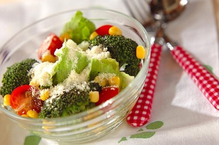 焼きブロッコリーのサラダ