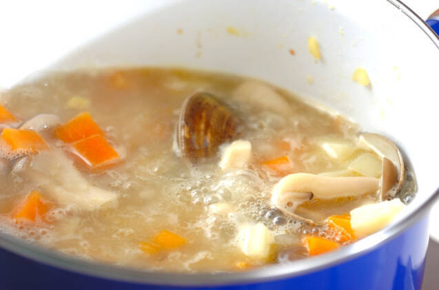 ハマグリチャウダーの作り方の手順8