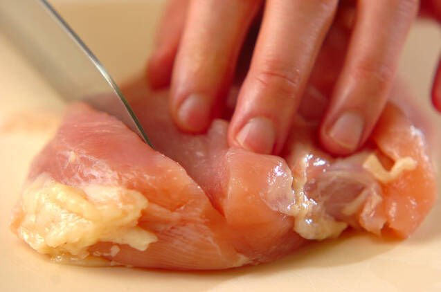 サクサクチキンカツ丼の作り方の手順1