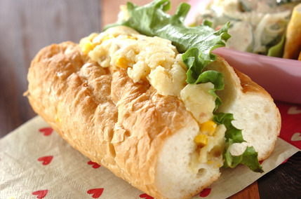 ジャガポテバゲットサンド