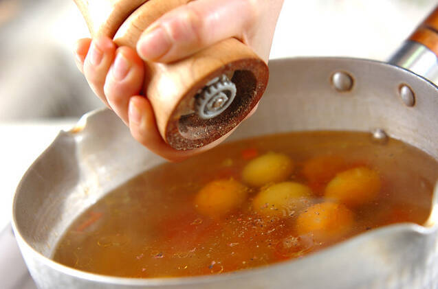 カラフルスープの作り方の手順5