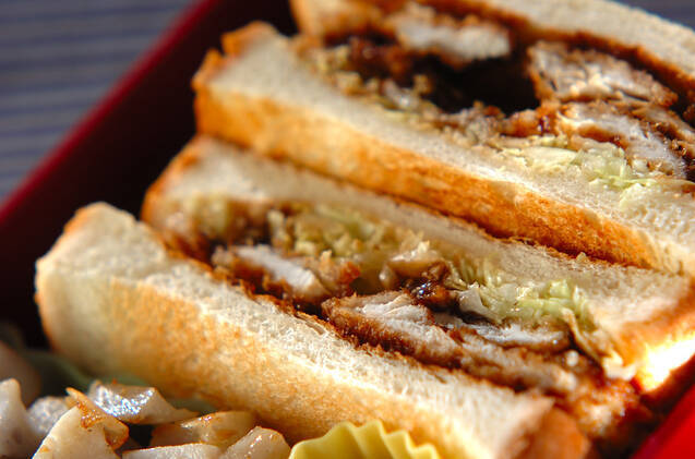 ささ身のカツサンド