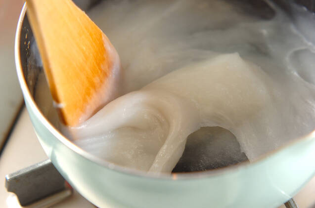 きな粉わらびもちの作り方の手順2