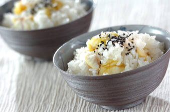 京のおばんざい　栗ご飯