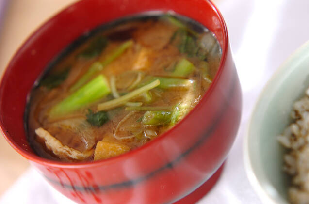 野菜のみそ汁