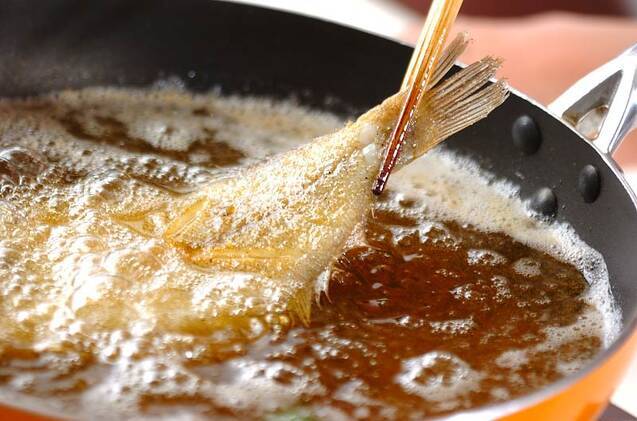カレイのカレー揚げの作り方の手順4