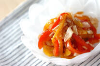 焼きパプリカのカラフルマリネ