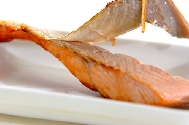 鮭みその作り方の手順1