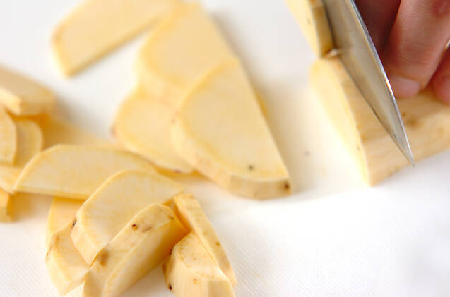 揚げスイートポテトの作り方の手順1