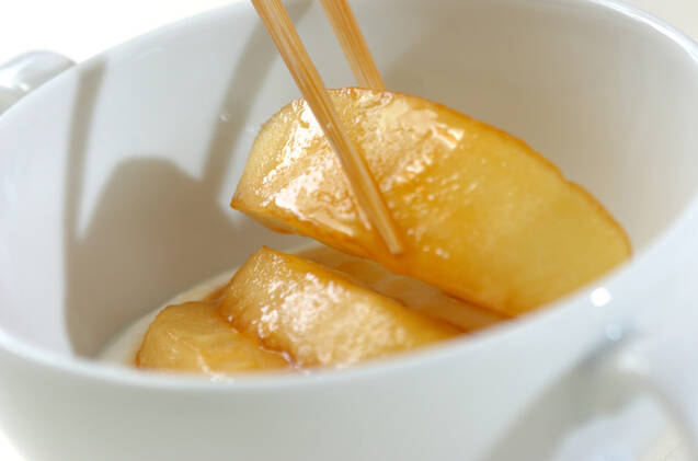炒めリンゴヨーグルトの作り方の手順4