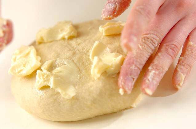 抹茶のうずまきパンの作り方の手順7