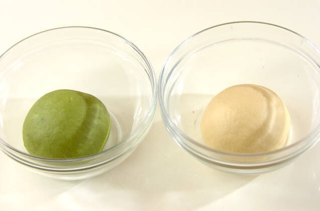 抹茶のうずまきパンの作り方の手順9