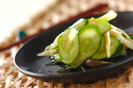 ビールで簡単お漬物