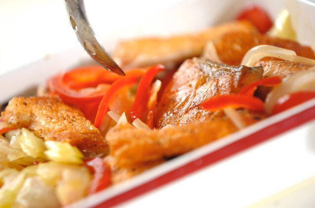 サーモンのマリネの作り方の手順4