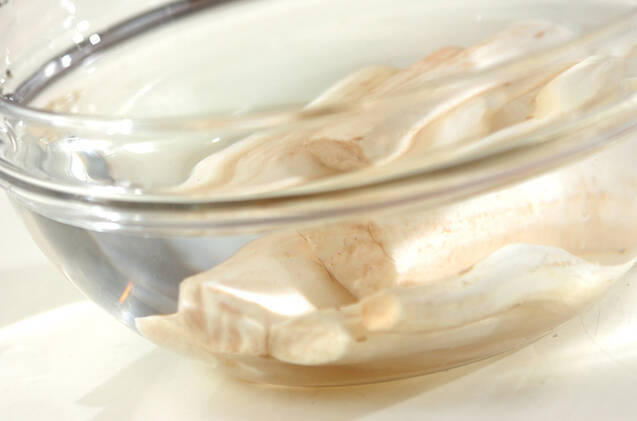 とろろ汁の作り方の手順1