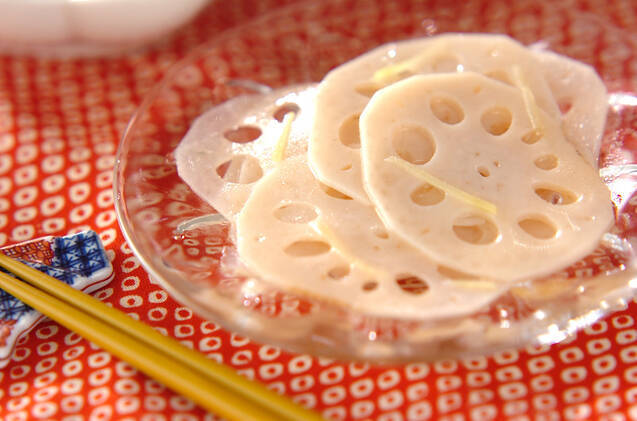 レンコンの甘酢漬け