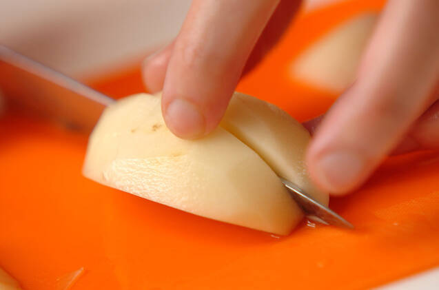 ジャガイモのパセチー和えの作り方の手順1