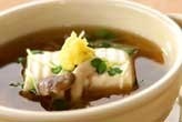 豆腐のあんかけ汁