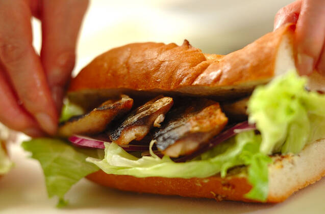 サンマサンドの作り方の手順4