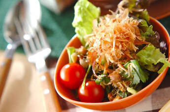 ミツバのカリカリジャコサラダ